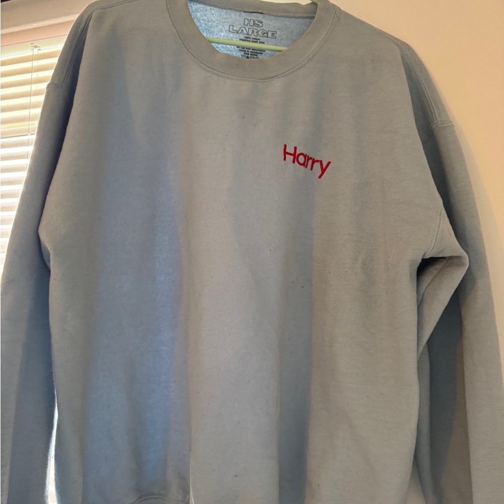 Blue Harry Styles Crewneck